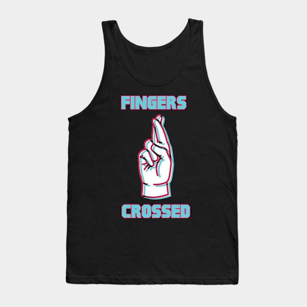 Fingers crossed! Tank Top by jopska